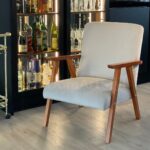 Fotel PRL retro modern classic Pearl