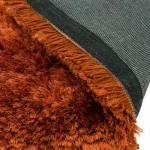 Dywan nowoczesny glamour Plush Shaggy Rust