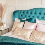 Poduszka LENA ROSE dekoracyjna Hamptons glamour z linii FLORAL - na stanie