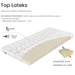 Materac Nawierzchniowy Materasso TOP LATEKS