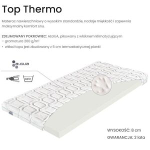 Materac Nawierzchniowy Materasso TOP THERMO