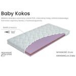 Wygodny Materac Dziecięcy Materasso BABY KOKOS