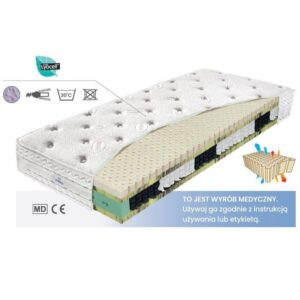 Wygodny Materac Materasso HYBRID HERBAL z linii POCKET