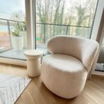 Nowoczesny Fotel miękki Plush Boucle REBEL