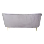 Sofa nowojorska ALICE III glamour modern classic Plush Boucle
