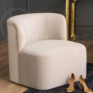 Fotel JUSTIN nowoczesny Plush Boucle modern classic