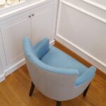 Krzesło fotel TORINO nowojorskie modern classic hamptons glamour z linii CLASSIC - standard HOTELOWY