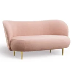 Sofa nowojorska ALICE III glamour modern classic Plush Boucle