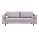 Sofa wygodna nowojorska SUSANNE glamour modern classic rozkładana z funkcją spania