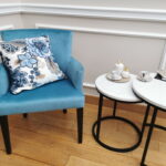 Wygodne Krzesło fotel TORINO nowoczesne nowojorskie glamour hamptons z linii CLASSIC - standard HOTELOWY