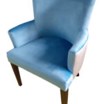 Nowoczesne Krzesło fotel TORINO nowojorskie glamour hamptons z linii CLASSIC - standard HOTELOWY