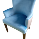 Nowoczesne Krzesło fotel TORINO nowojorskie glamour hamptons z linii CLASSIC - standard HOTELOWY