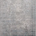 Dywan Hamptons glamour Split Hermosa Blue Grey nowoczesny nowojorski