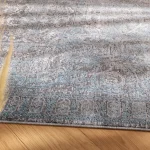 Dywan Hamptons glamour Split Hermosa Blue Grey nowoczesny nowojorski