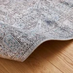 Dywan Hamptons glamour Split Hermosa Blue Grey nowoczesny nowojorski