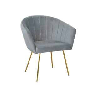 Fotel krzesło nowojorski nowoczesny glamour modern classic TOM ideal gold