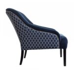 Fotel krzesło nowojorski VALERIE nowoczesny glamour modern classic hamptons