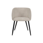 Fotel krzesło nowojorski LENA Special Black nowoczesny glamour modern classic hamptons
