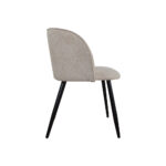 Fotel krzesło nowojorski LENA Special Black nowoczesny glamour modern classic hamptons