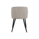Fotel krzesło nowojorski LENA Special Black nowoczesny glamour modern classic hamptons