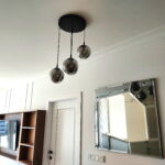 Designerskie Lustro dekoracyjne glamour nowojorskie LUVRE