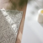 Dywan Hamptons glamour Kornelia White boho skandynawski nowoczesny indyjski ręcznie pleciony tkany