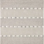 Dywan Hamptons glamour Mesyna Silver boho skandynawski nowoczesny indyjski ręcznie pleciony tkany