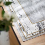 Dywan Hamptons glamour Toronto Marble Grey nowoczesny nowojorski