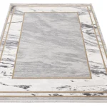 Dywan Hamptons glamour Toronto Marble Grey nowoczesny nowojorski