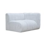 Element prosty prawy nowoczesny Plush Boucle - sofa modułowa GRAND