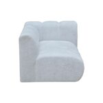 Element prosty prawy nowoczesny Plush Boucle - sofa modułowa GRAND