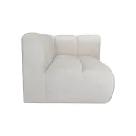 Element prosty prawy nowoczesny nowojorski Plush Boucle - sofa modułowa ROYAL