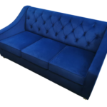 Wygodna sofa glamour MARGO modern classic hamptons pikowana z linii ESCLUSIVO