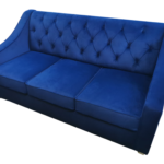 Wygodna sofa glamour MARGO modern classic hamptons pikowana z linii ESCLUSIVO