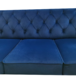 Wygodna sofa glamour MARGO modern classic hamptons pikowana z linii ESCLUSIVO