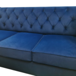 Wygodna sofa glamour MARGO modern classic hamptons pikowana z linii ESCLUSIVO