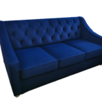 Wygodna sofa glamour MARGO modern classic hamptons pikowana z linii ESCLUSIVO