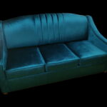 Wygodna sofa glamour MARGO z funkcją spania modern classic hamptons z linii ESCLUSIVO