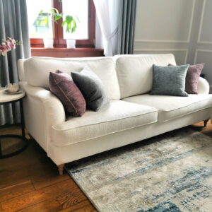 Luksusowa Sofa SANTORINI nowojorska modern classic hamptons z linii ESCLUSIVO
