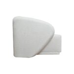 Element prosty lewy nowoczesny Plush Boucle - sofa modułowa LOTUS