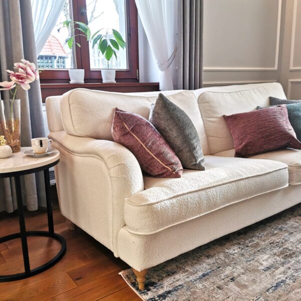 Luksusowa Sofa SANTORINI nowojorska modern classic hamptons z linii ESCLUSIVO