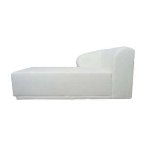 Szezlong lewy nowoczesny Plush Boucle - sofa modułowa LOTUS
