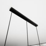 Lampa sufitowa wisząca nowoczesna minimalistyczna COSMO 3 czarna klosze kule grafit