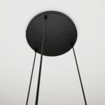 Lampa sufitowa wisząca nowoczesna minimalistyczna COSMO 3 czarna klosze kule grafit premium