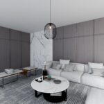 Lampa sufitowa wisząca nowoczesna minimalistyczna industrialna ONYX 1 czarna loft