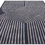 Dywan glamour Matrix MAX 97 Solstice Navy wełniany nowoczesny