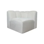 Narożnik róg kwadrat nowoczesny Plush Boucle - sofa modułowa GRAND