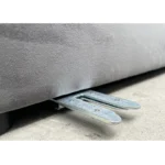 Narożnik róg kwadrat nowoczesny Plush Boucle - sofa modułowa GRAND