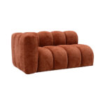 Element prosty lewy 145 nowoczesny nowojorski Plush Boucle - sofa modułowa GRAND