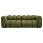 Designerska Sofa modułowa GRAND SL+SP nowoczesna nowojorska Plush Boucle